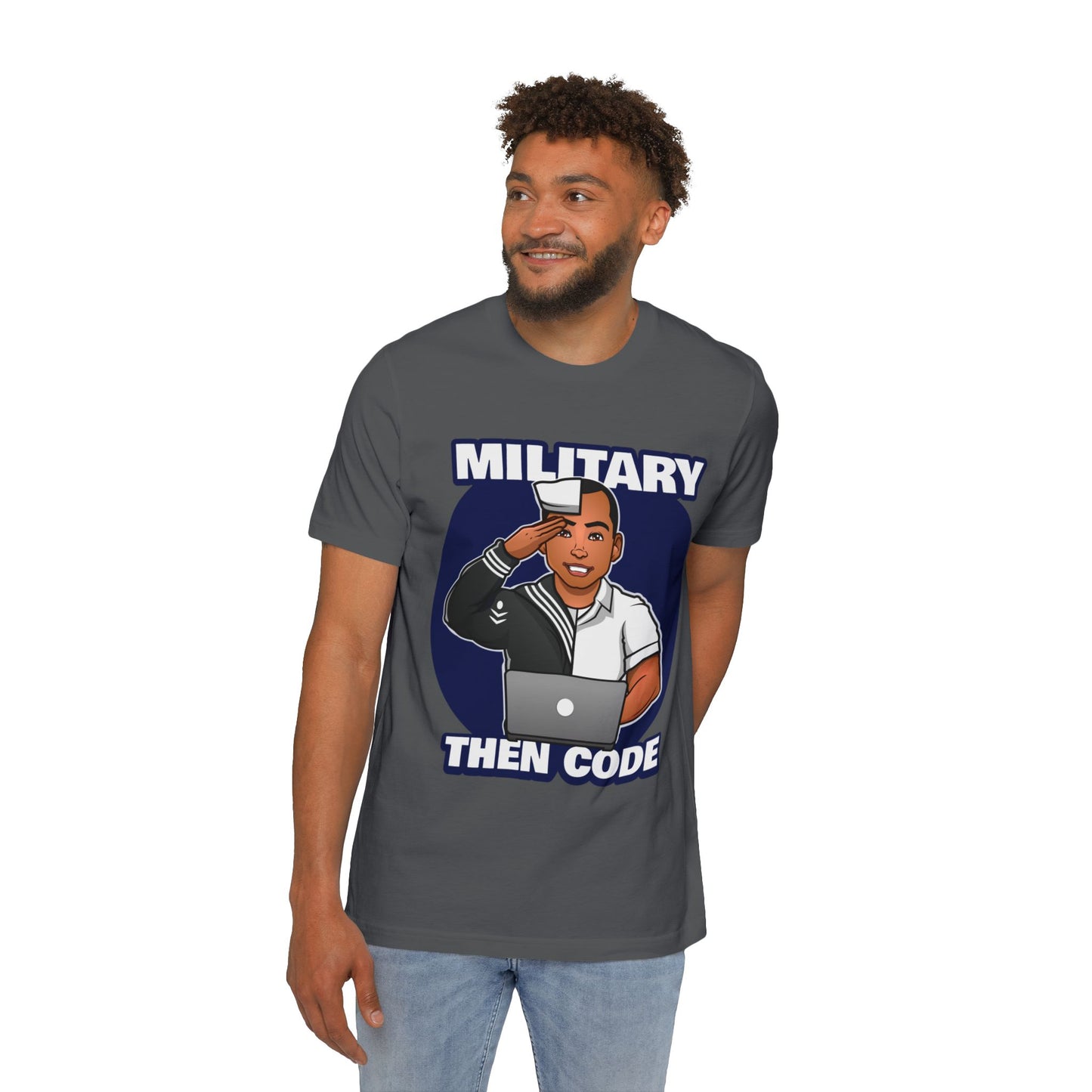 Military Then Code T-Shirt