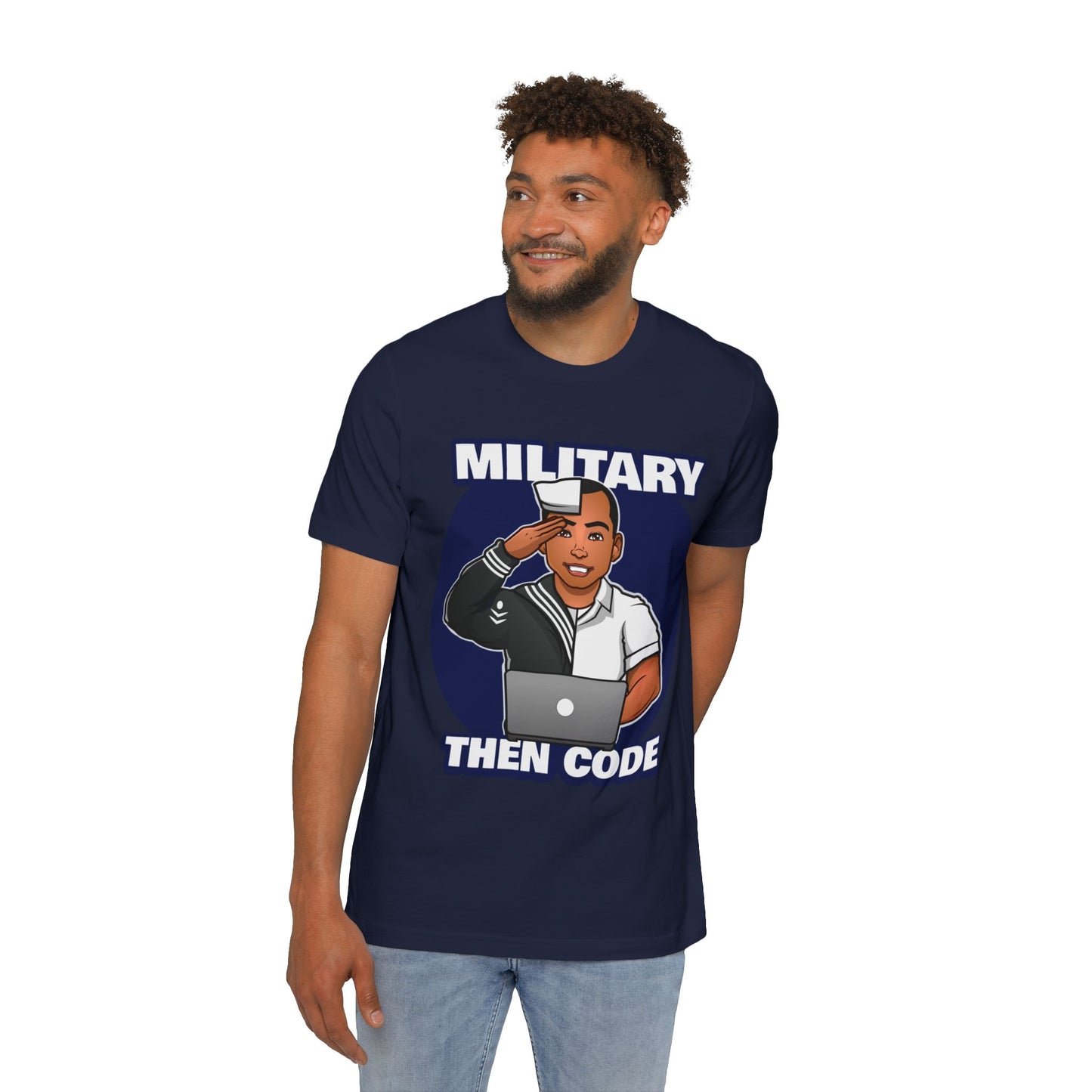 Military Then Code T-Shirt