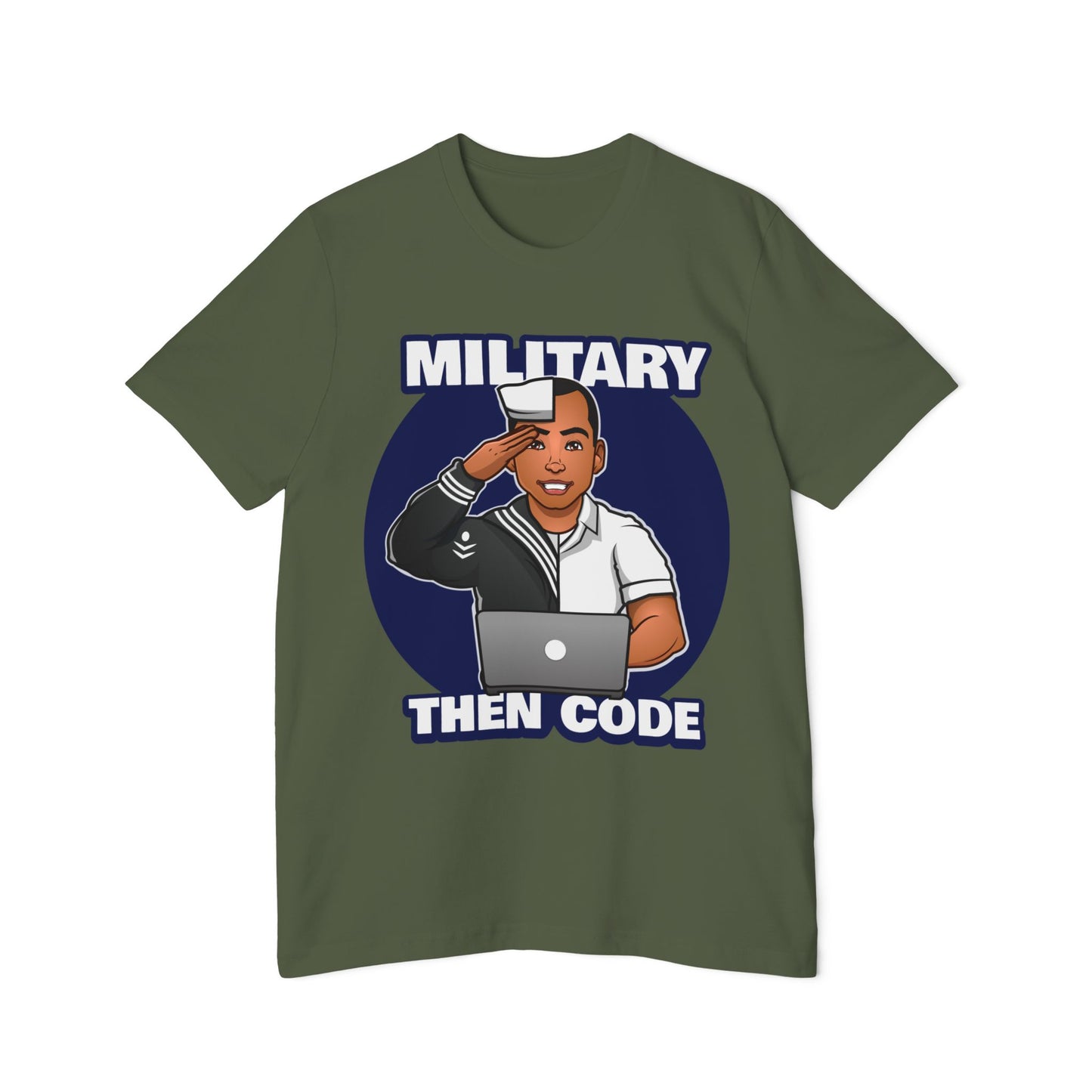 Military Then Code T-Shirt