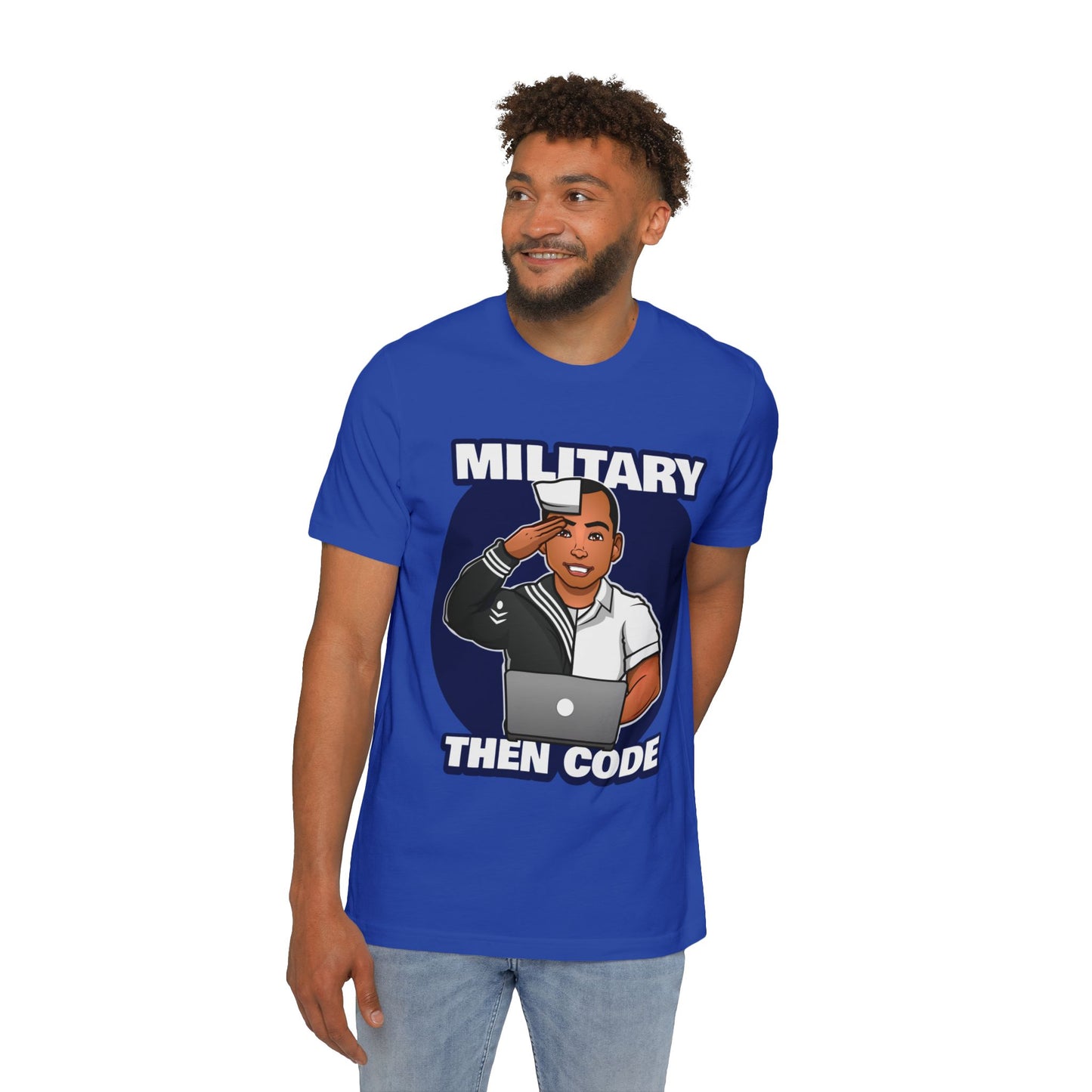 Military Then Code T-Shirt
