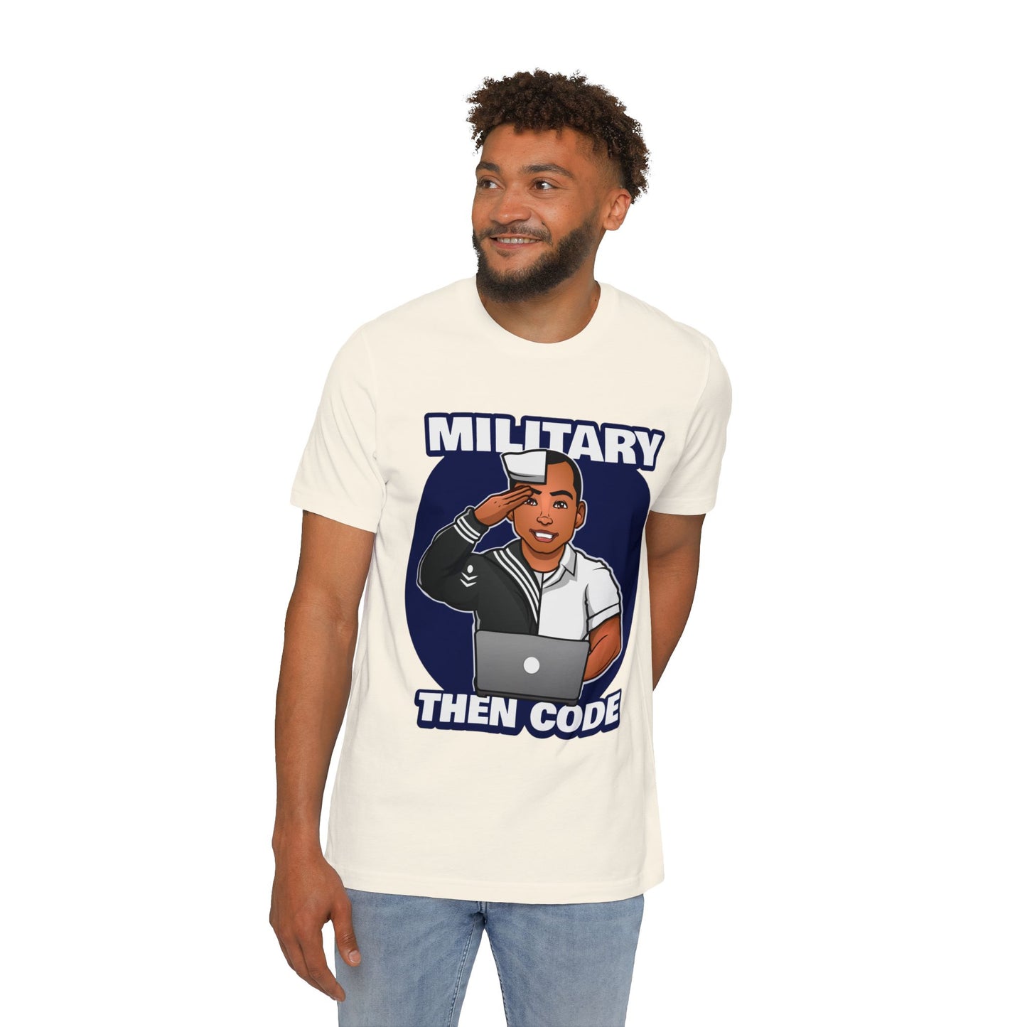 Military Then Code T-Shirt