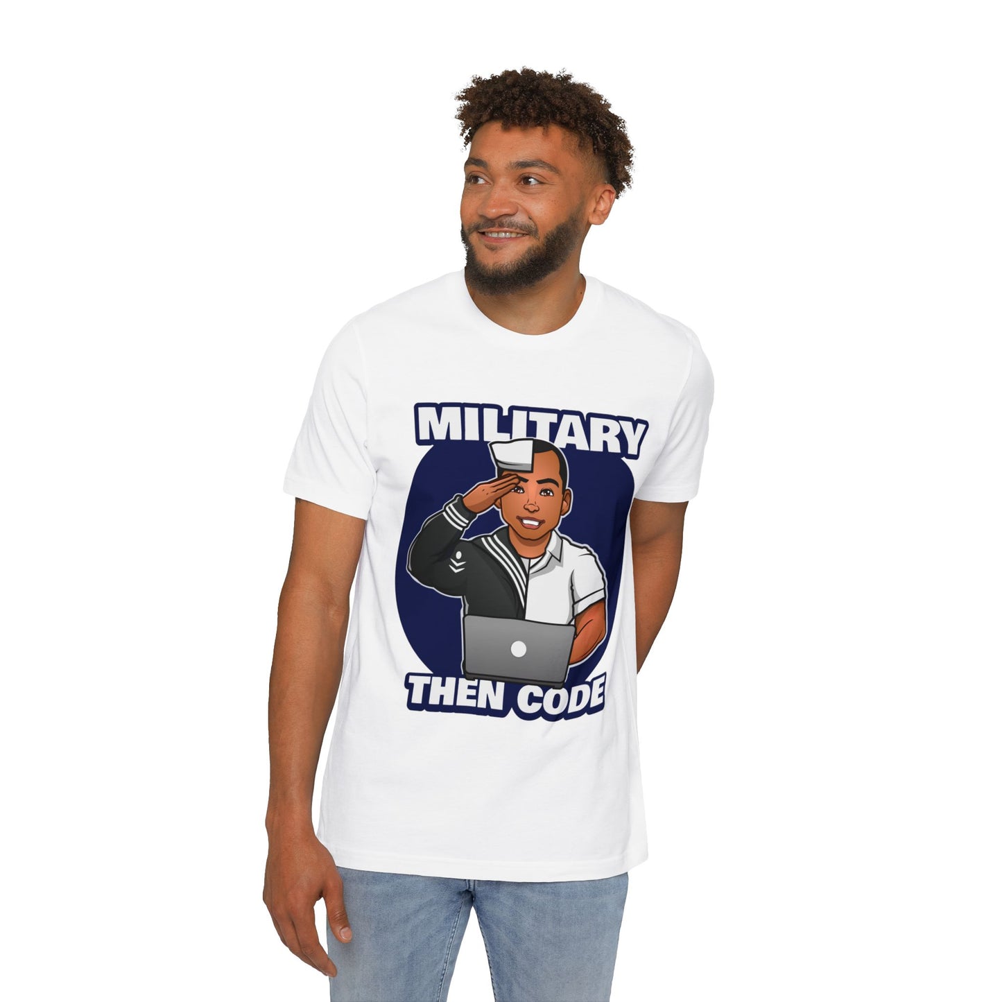 Military Then Code T-Shirt
