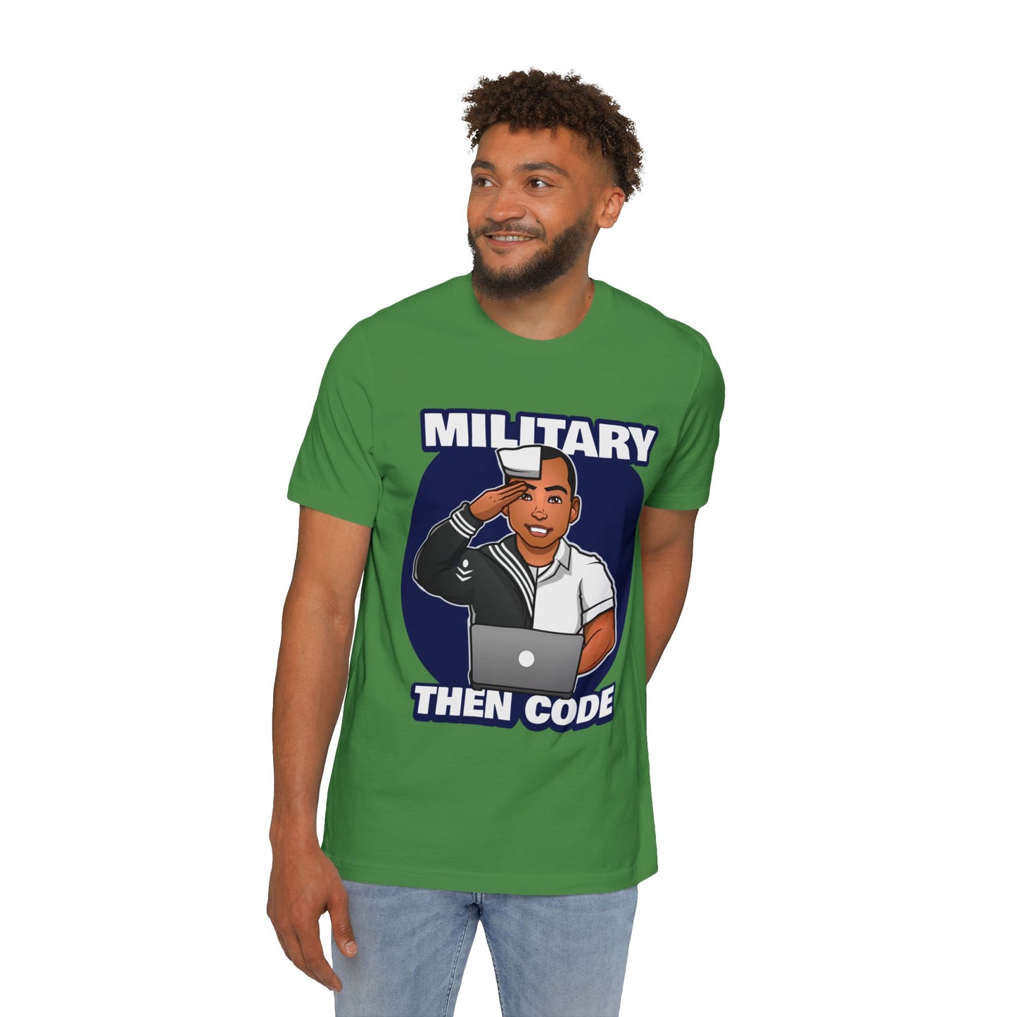 Military Then Code T-Shirt