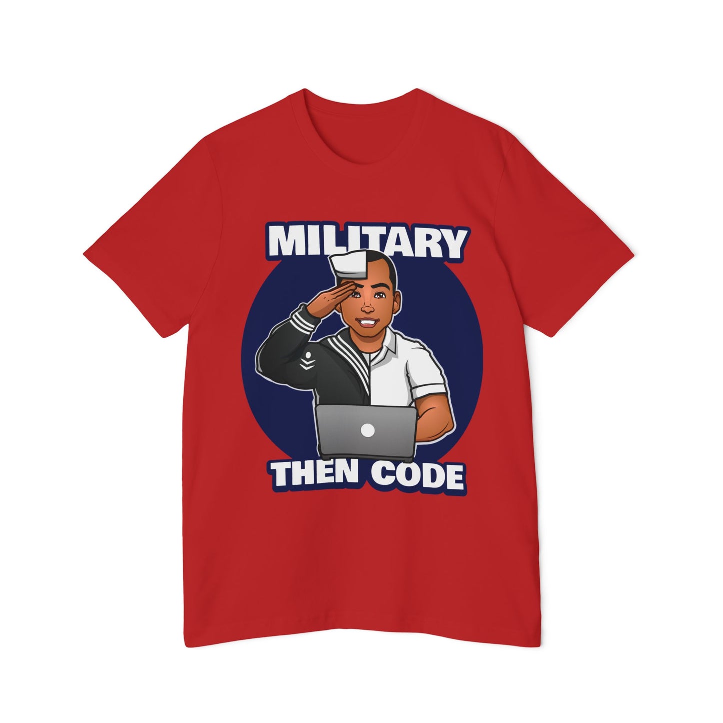 Military Then Code T-Shirt