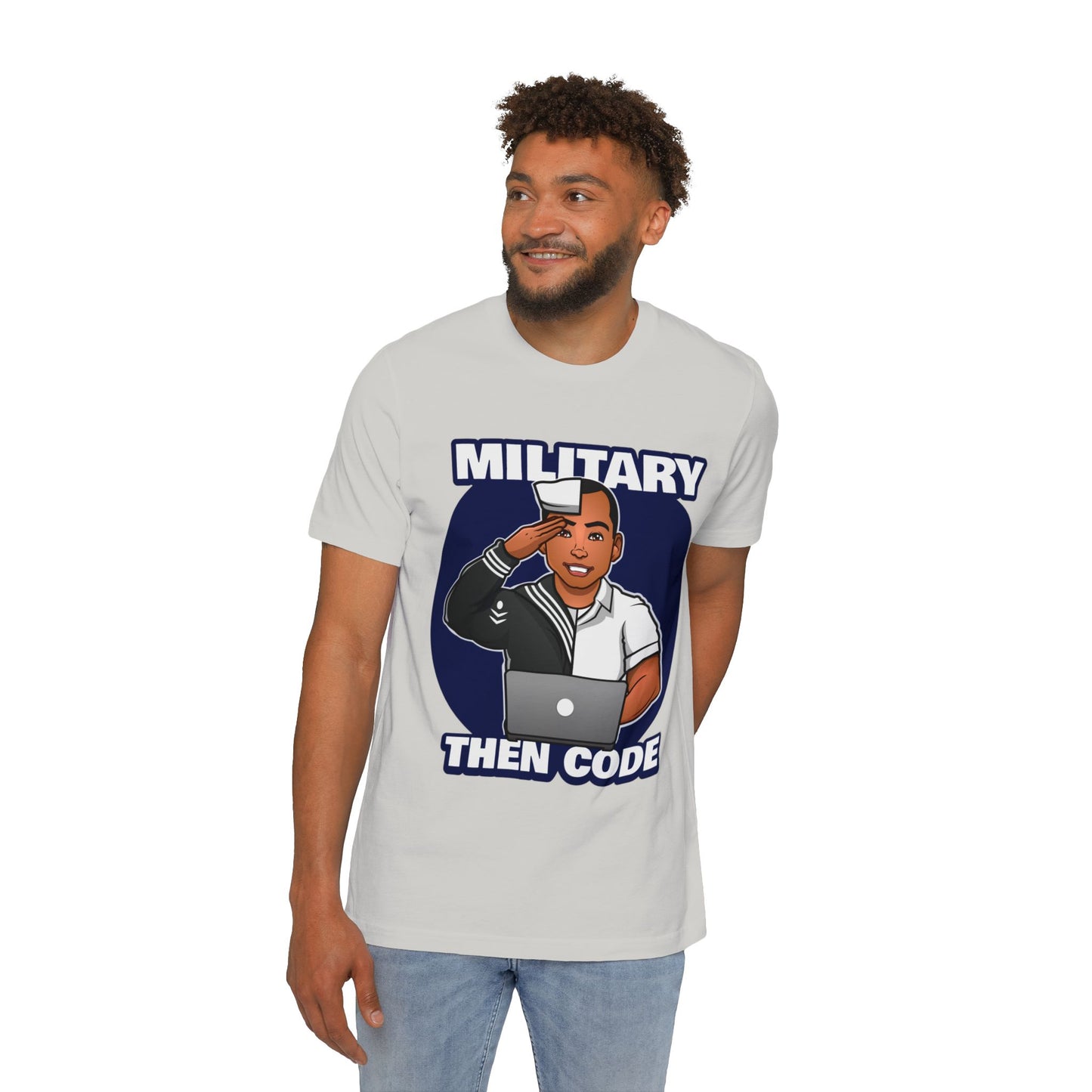 Military Then Code T-Shirt