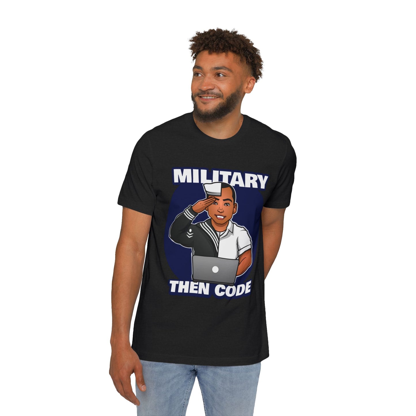 Military Then Code T-Shirt