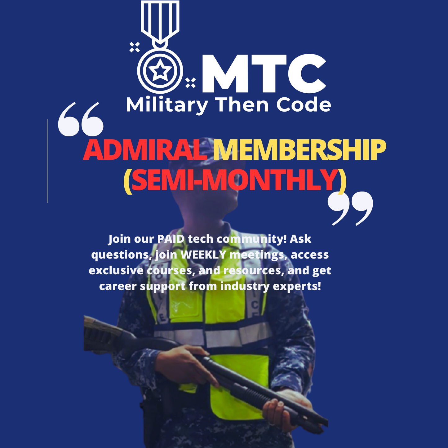 Admiral Membership - Coding On Purpose (C.O.P.)