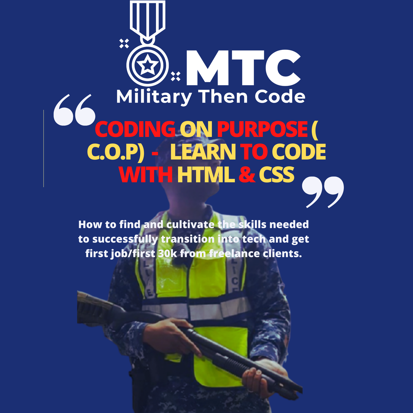 Learn to code with HTML & CSS Course - Coding On Purpose ( C.O.P)