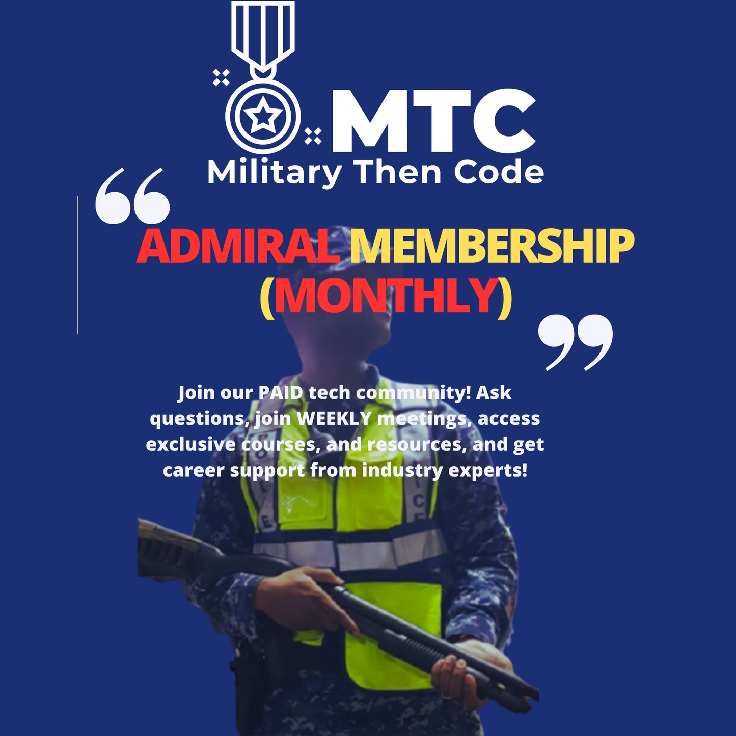 Admiral Membership - Coding On Purpose (C.O.P.)