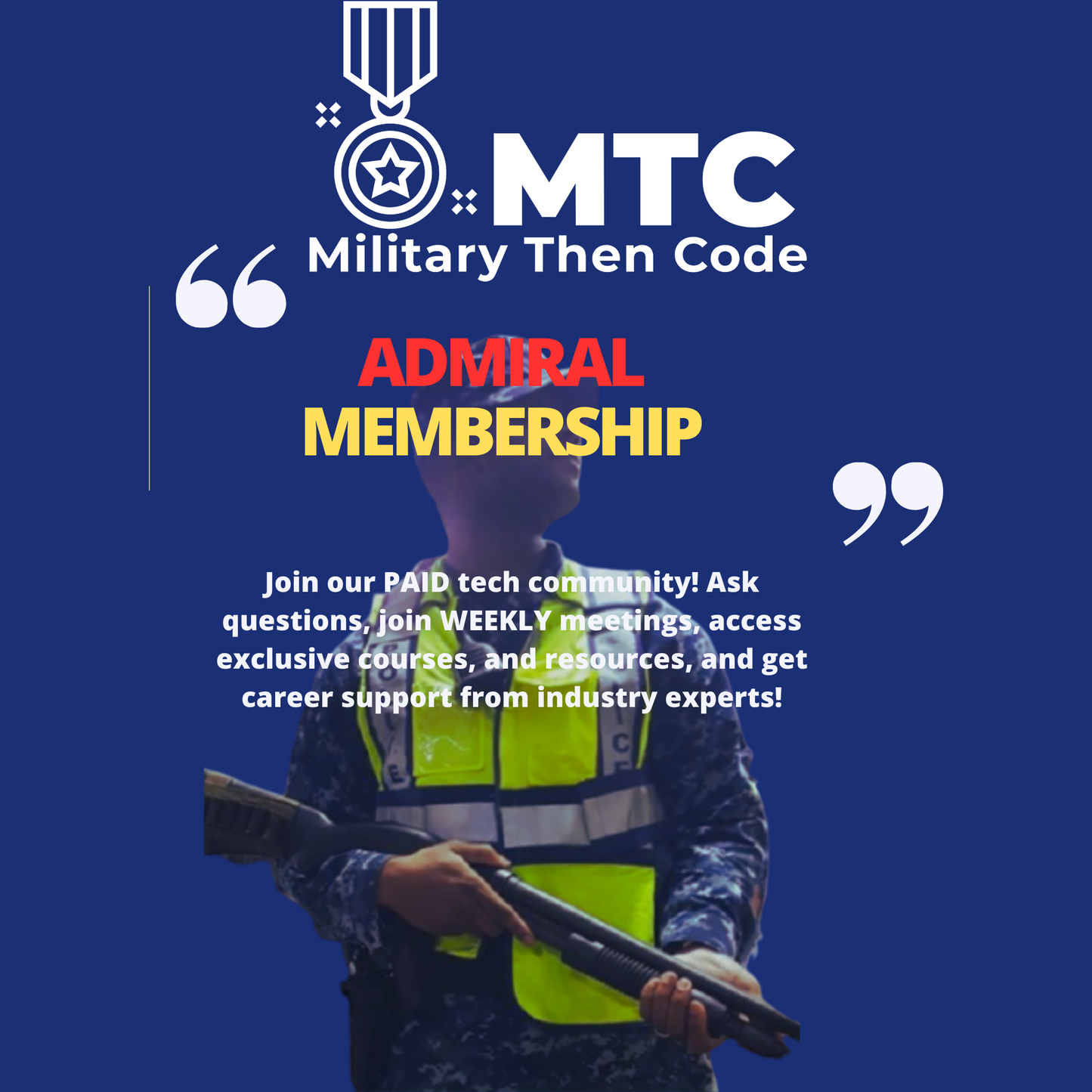 Admiral Membership - Coding On Purpose (C.O.P.)