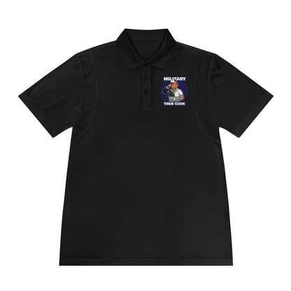 Military Then Code Sport Polo Shirt