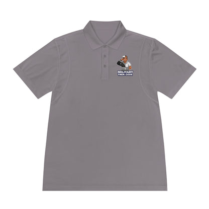 Men's Sport Polo Shirt - Military Then Code