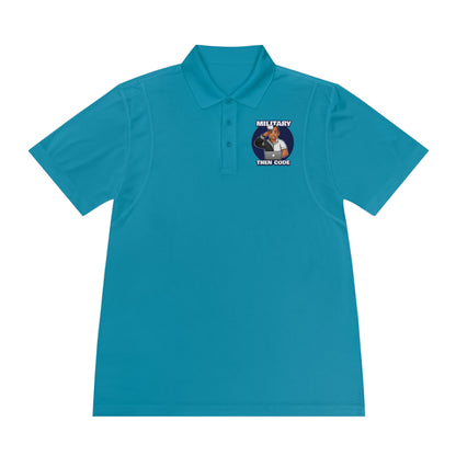 Military Then Code Sport Polo Shirt