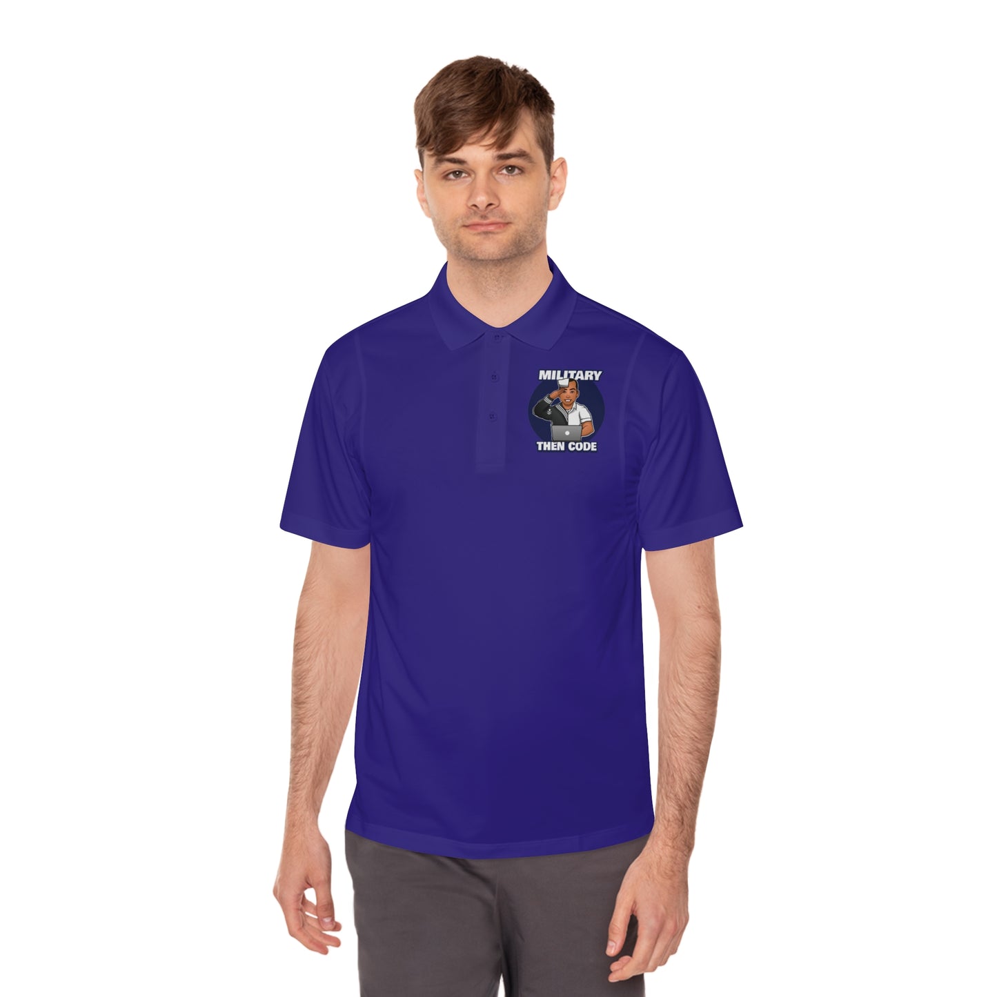 Military Then Code Sport Polo Shirt