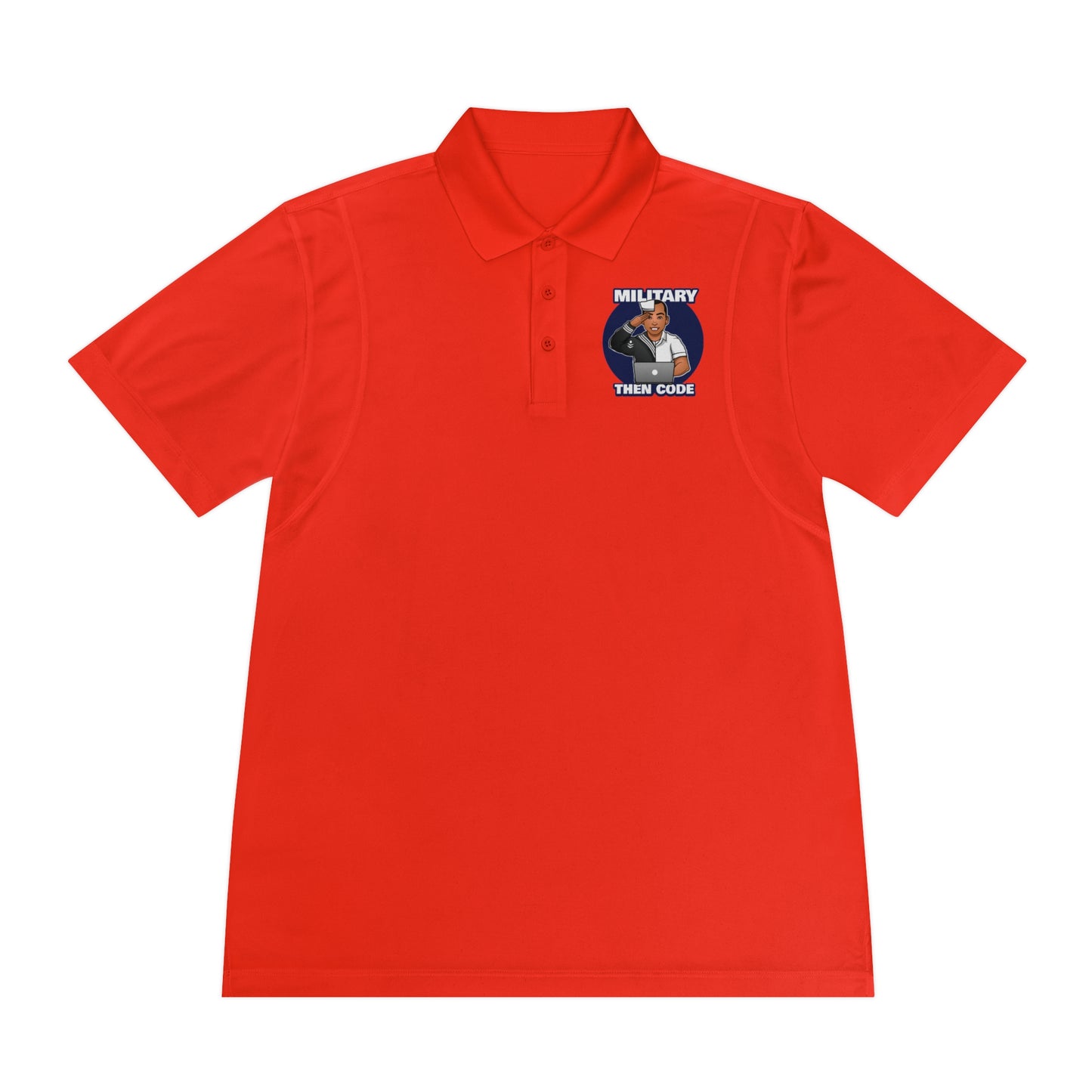 Military Then Code Sport Polo Shirt