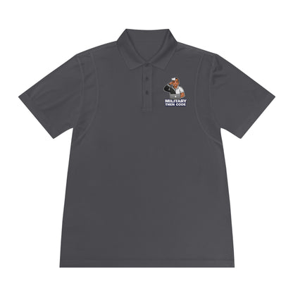 Men's Sport Polo Shirt - Military Then Code