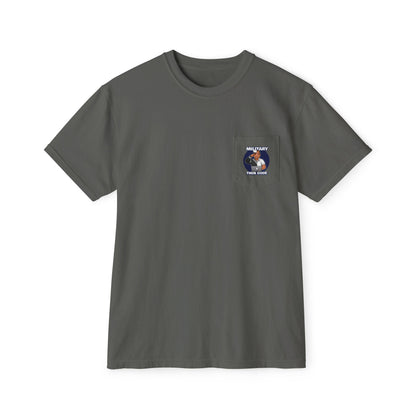 Military Then Code Unisex Pocket T-Shirt