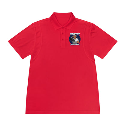 Military Then Code Sport Polo Shirt