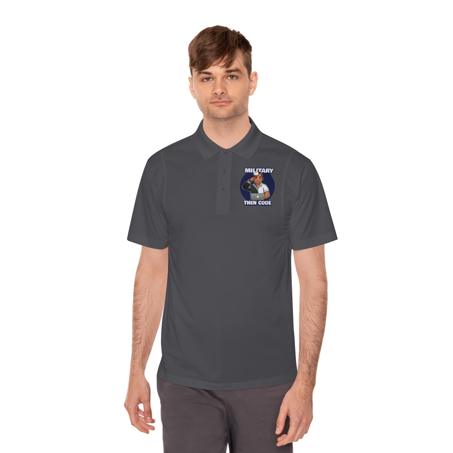 Military Then Code Sport Polo Shirt