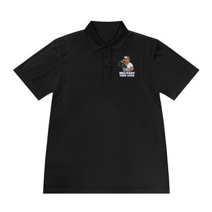 Men's Sport Polo Shirt - Military Then Code